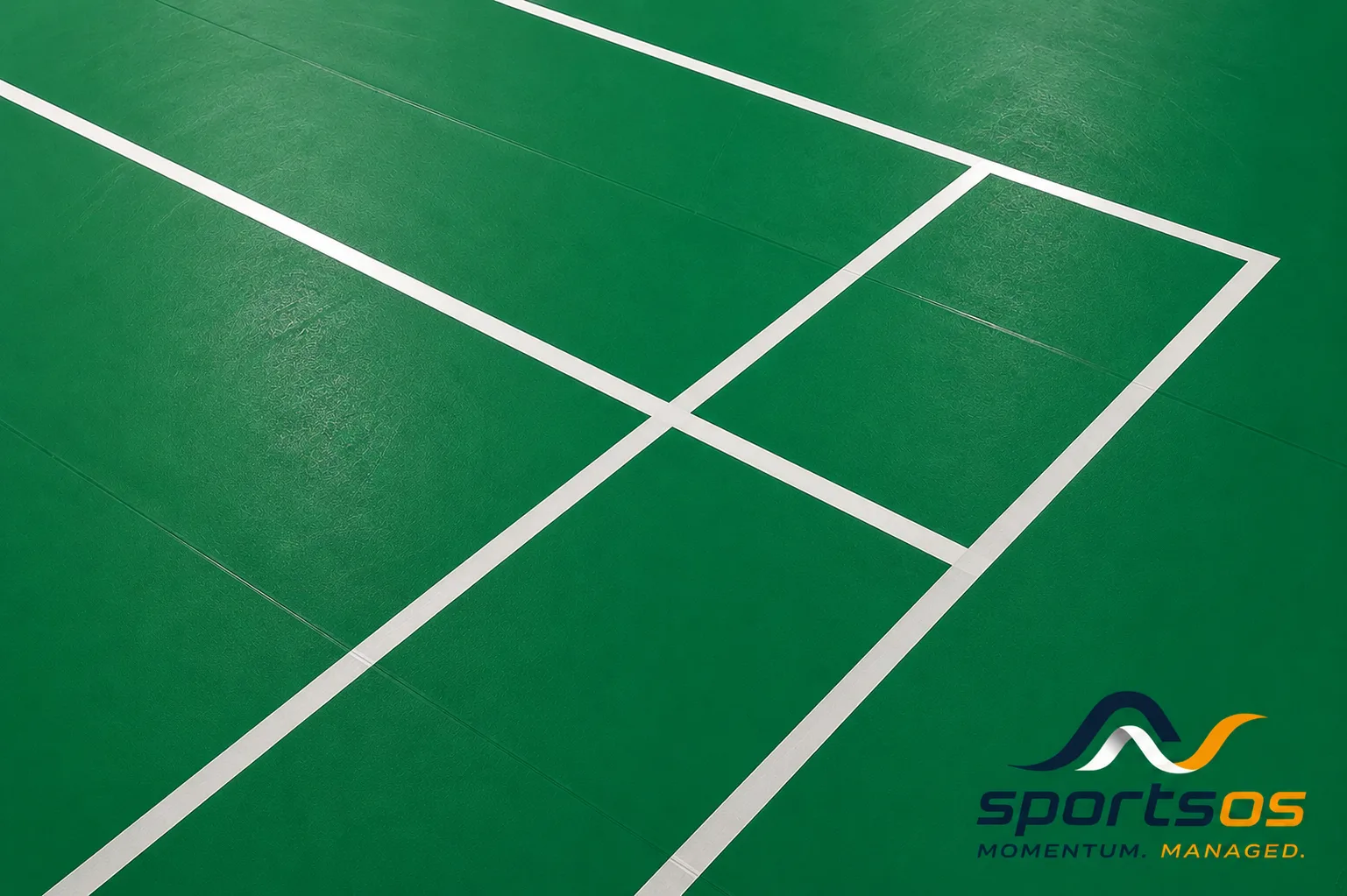 PU synthetic badminton court flooring