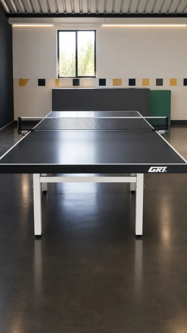Mysore Education Society: indoor table tennis for an institutional hall